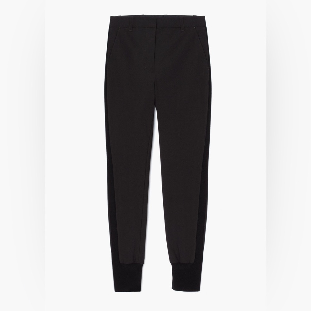 Club Monaco Wool Black Briton Jogger Pant